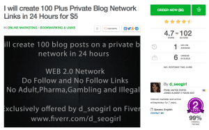 Web 2.0 Private Blog Network