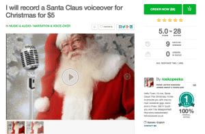 Santa Claus Voiceover